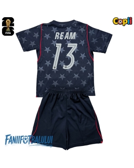 Statele Unite Tim Ream #13 Echipament de Fotbal Replică Mondial 2026 Copii Deplasare (+ Șorturi)